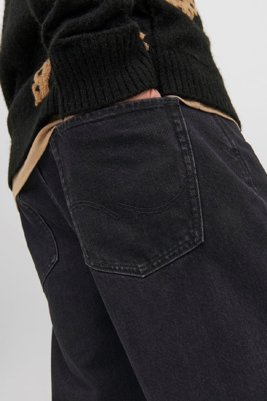 Džinsai JACK & JONES 12236089-Black-Denim