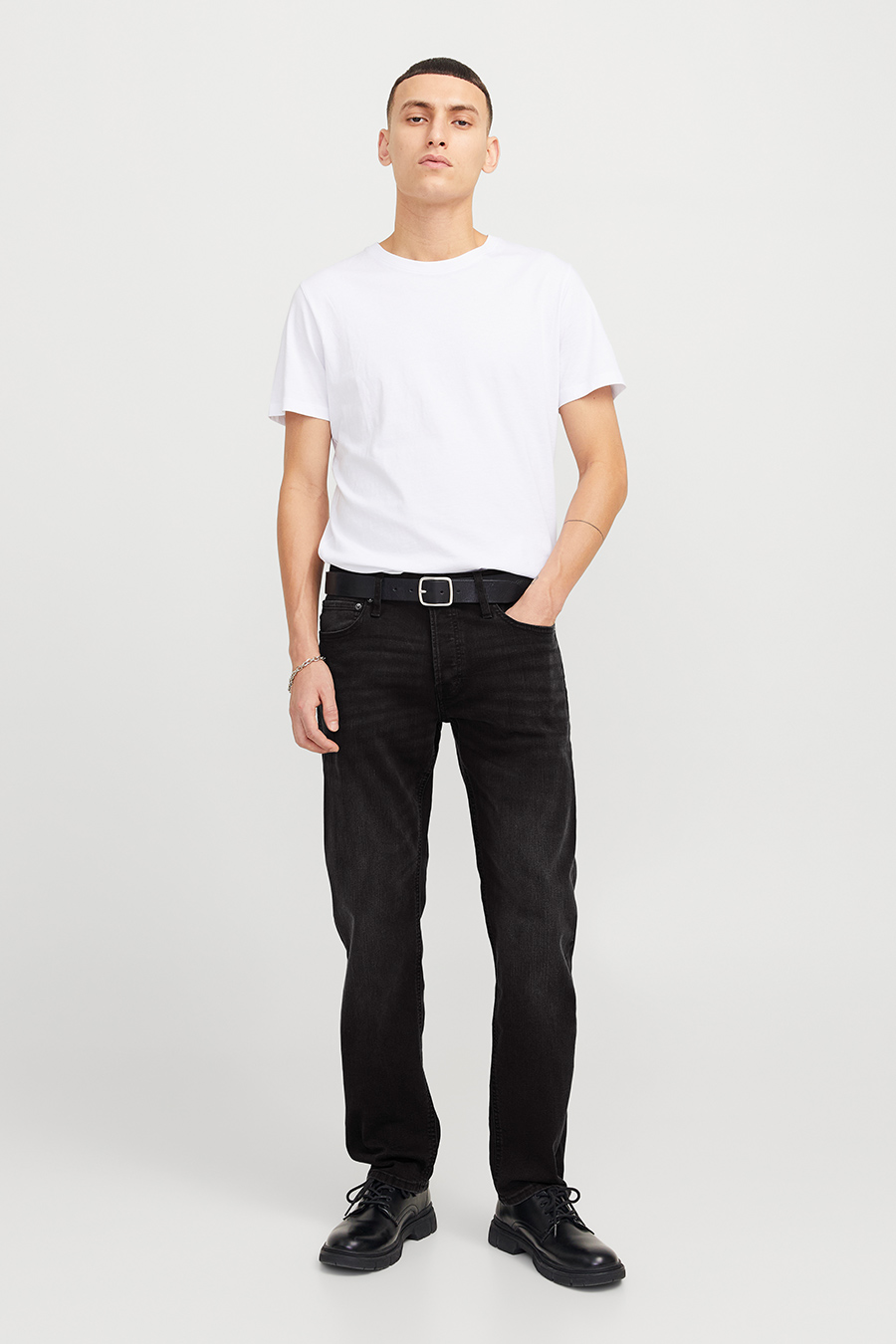 Džinsai JACK & JONES 12264026-Black-Denim