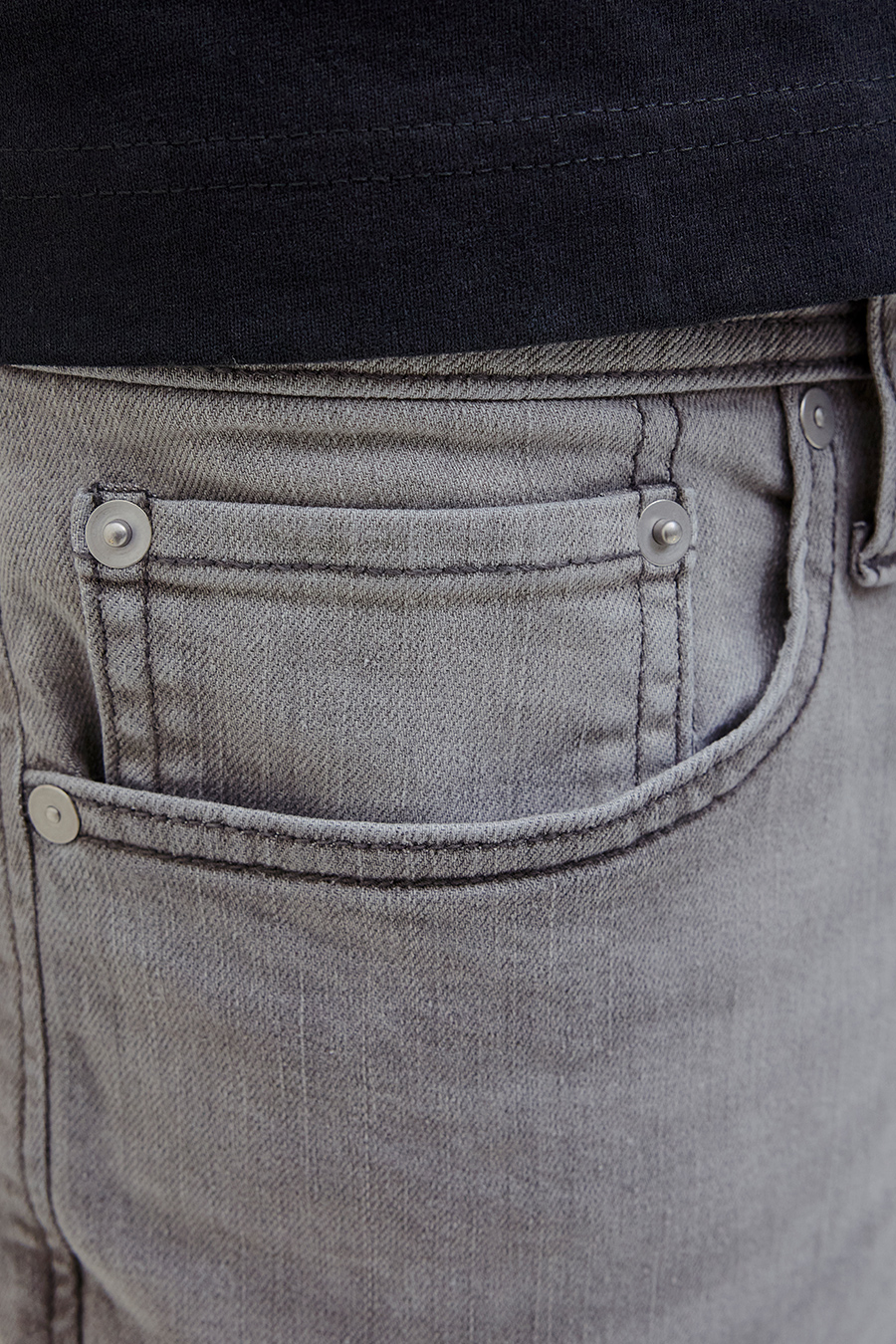 Džinsai JACK & JONES 12270851-Grey-Denim