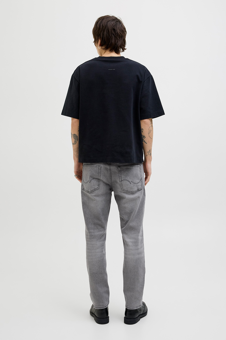 Džinsai JACK & JONES 12270851-Grey-Denim