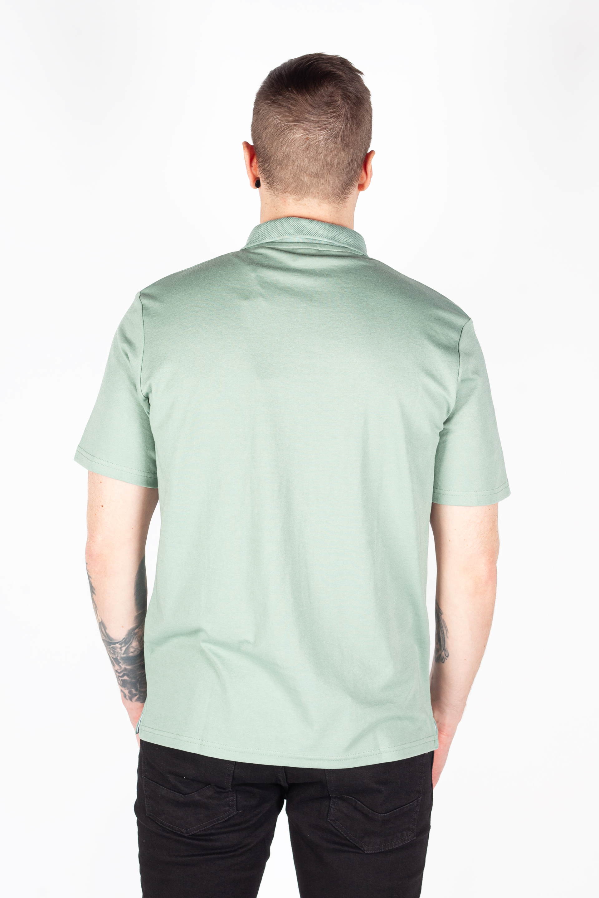 Polo marškinėliai JACK & JONES 12277617-Lily-Pad