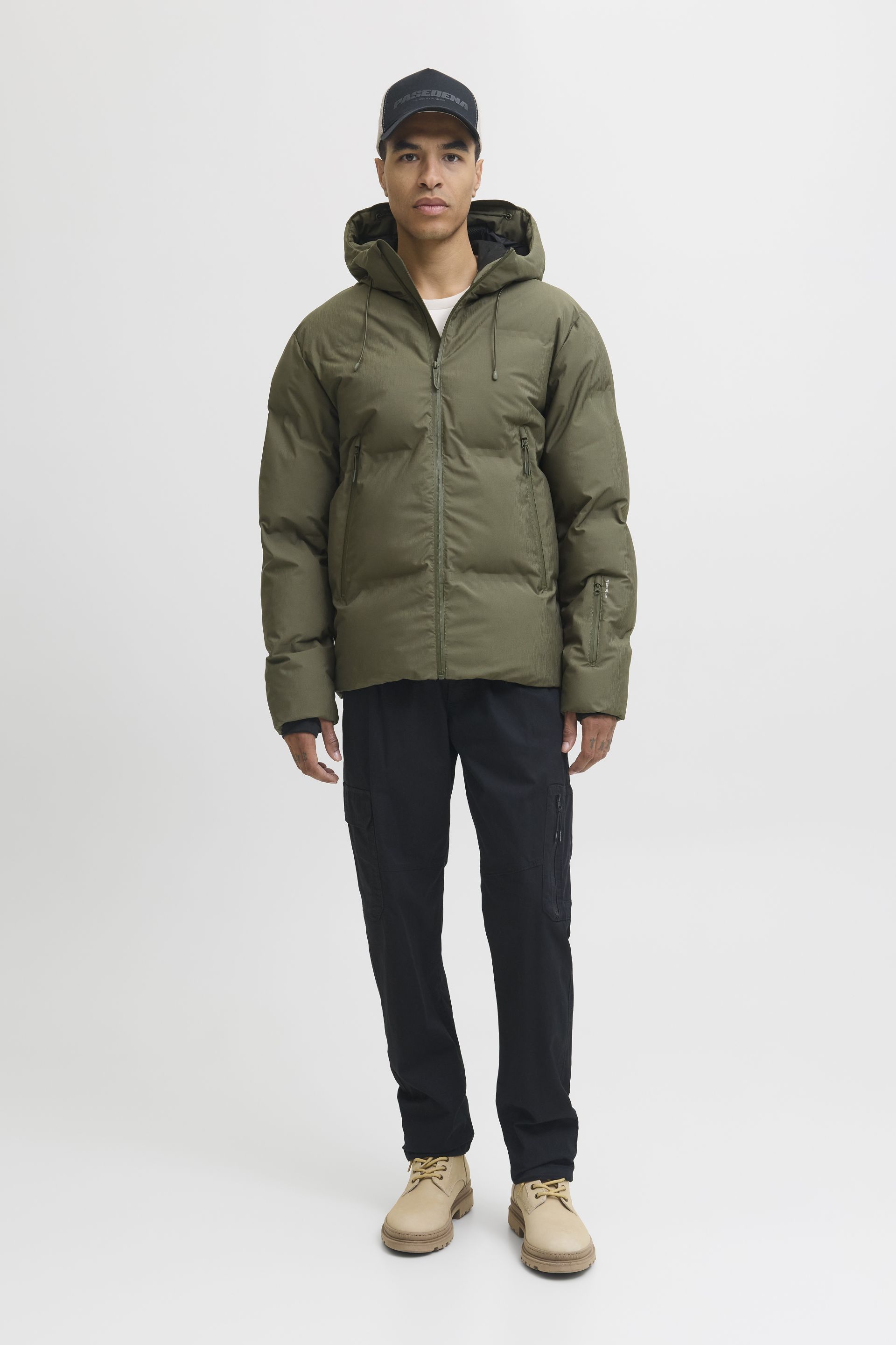Žieminė striukė JACK & JONES 12283162-Grape-Leaf