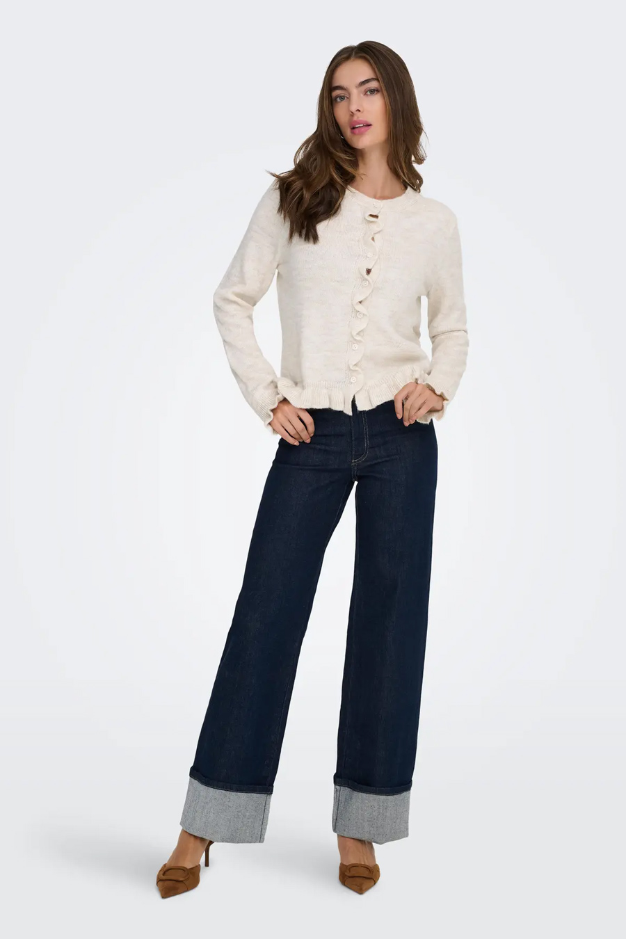 Striukė JACQUELINE DE YONG 15363485-Birch-MELANGE