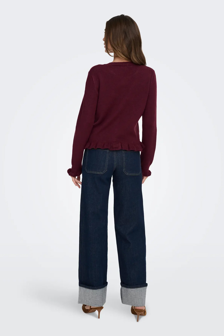 Striukė JACQUELINE DE YONG 15363485-Maroon-Banner