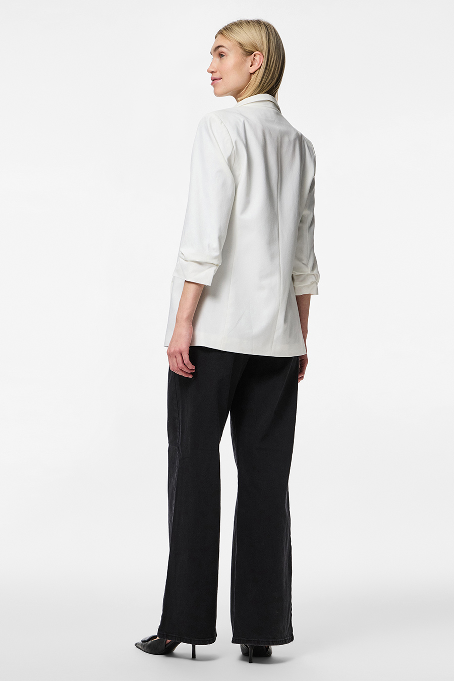 Švarkas PIECES 17090996-Cloud-Dancer