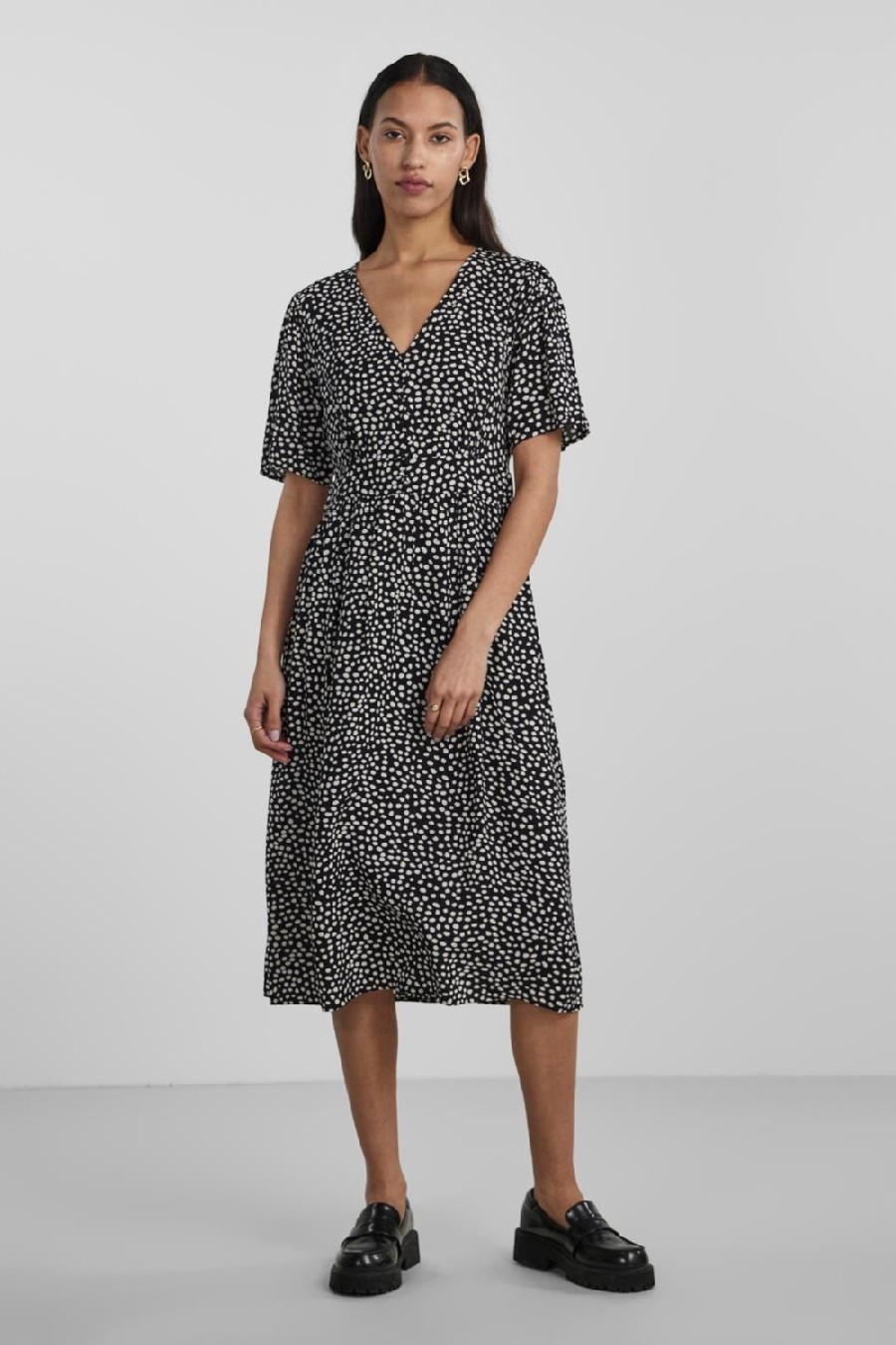 Suknelė PIECES 17133688-Black-DOT