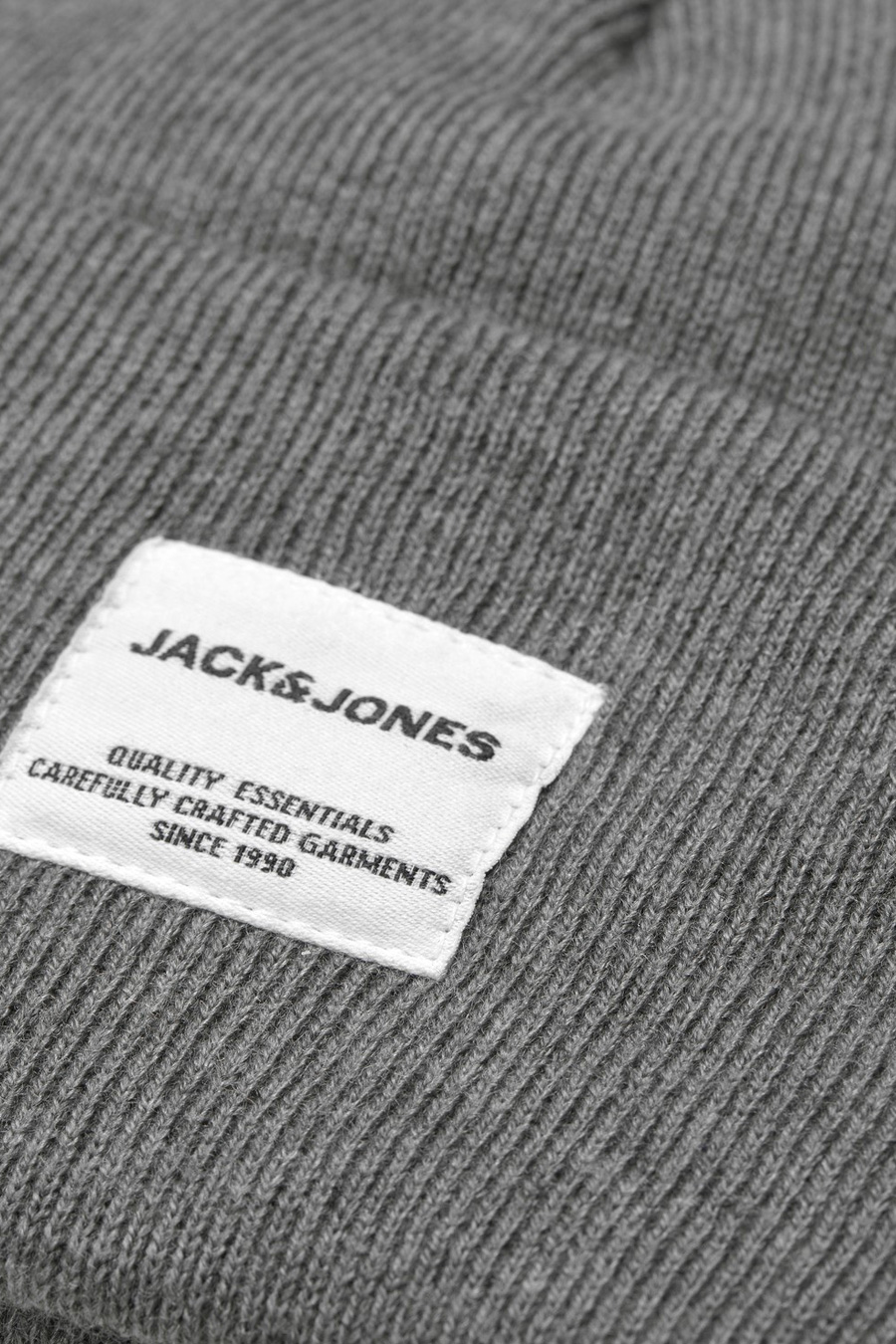 Žieminė kepurė JACK & JONES 12150627-Grey-Melange