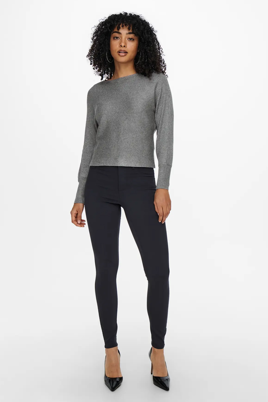 Megztinis ONLY 15226298-Medium-Grey