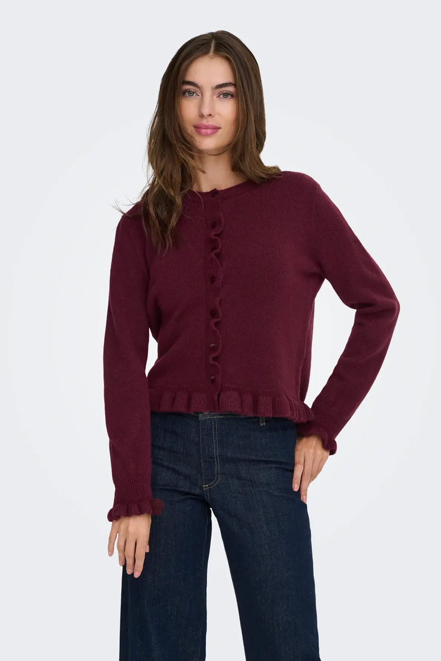 Striukė JACQUELINE DE YONG 15363485-Maroon-Banner