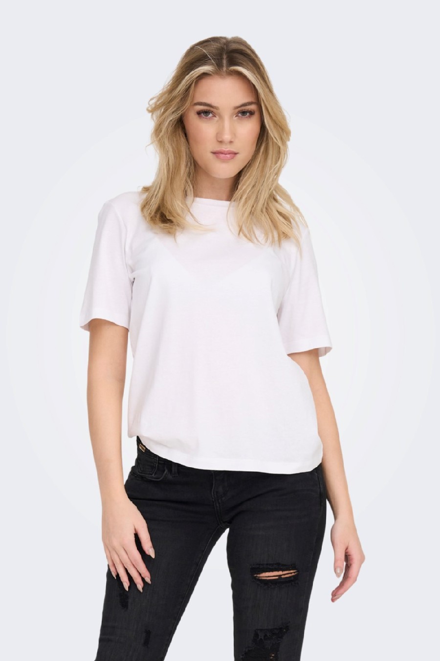 Marškinėliai ONLY 15270390-White