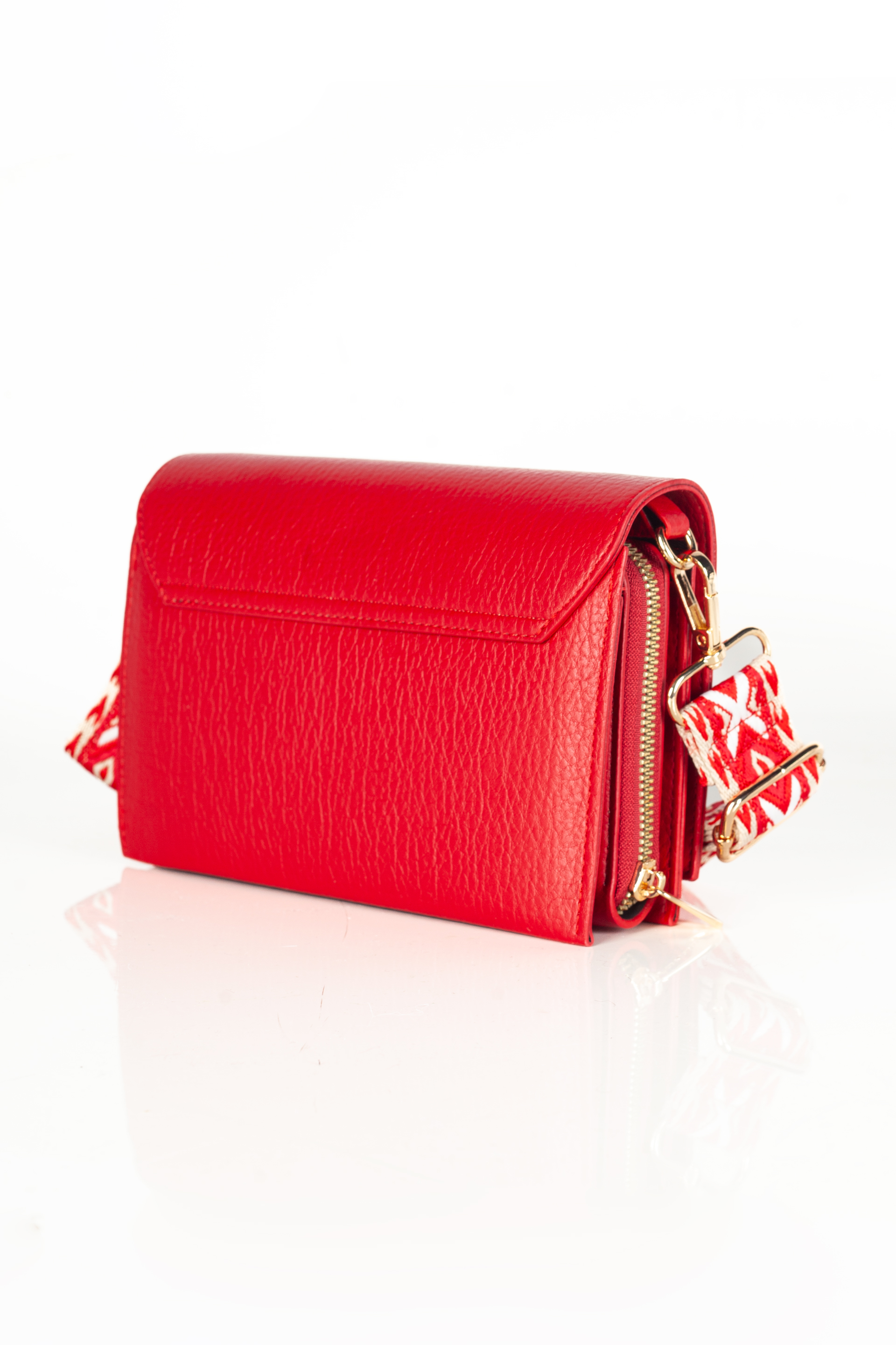 Rankinė per petį FLORA&CO F5008-ROUGE