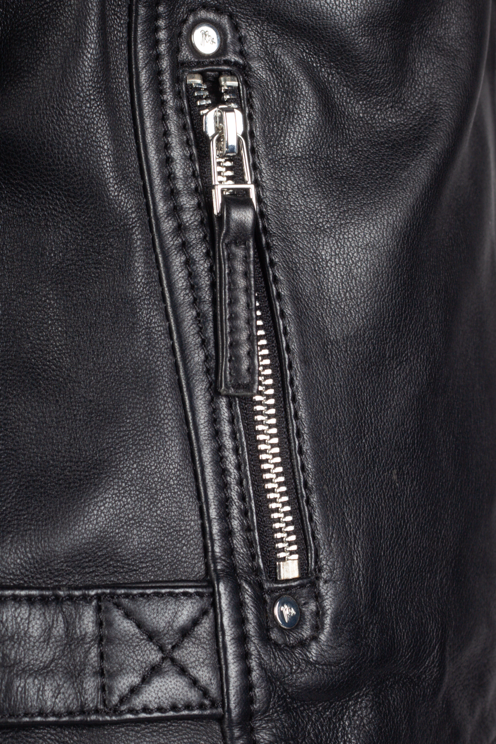 Odinė striukė MAURITIUS 1101-0727-black