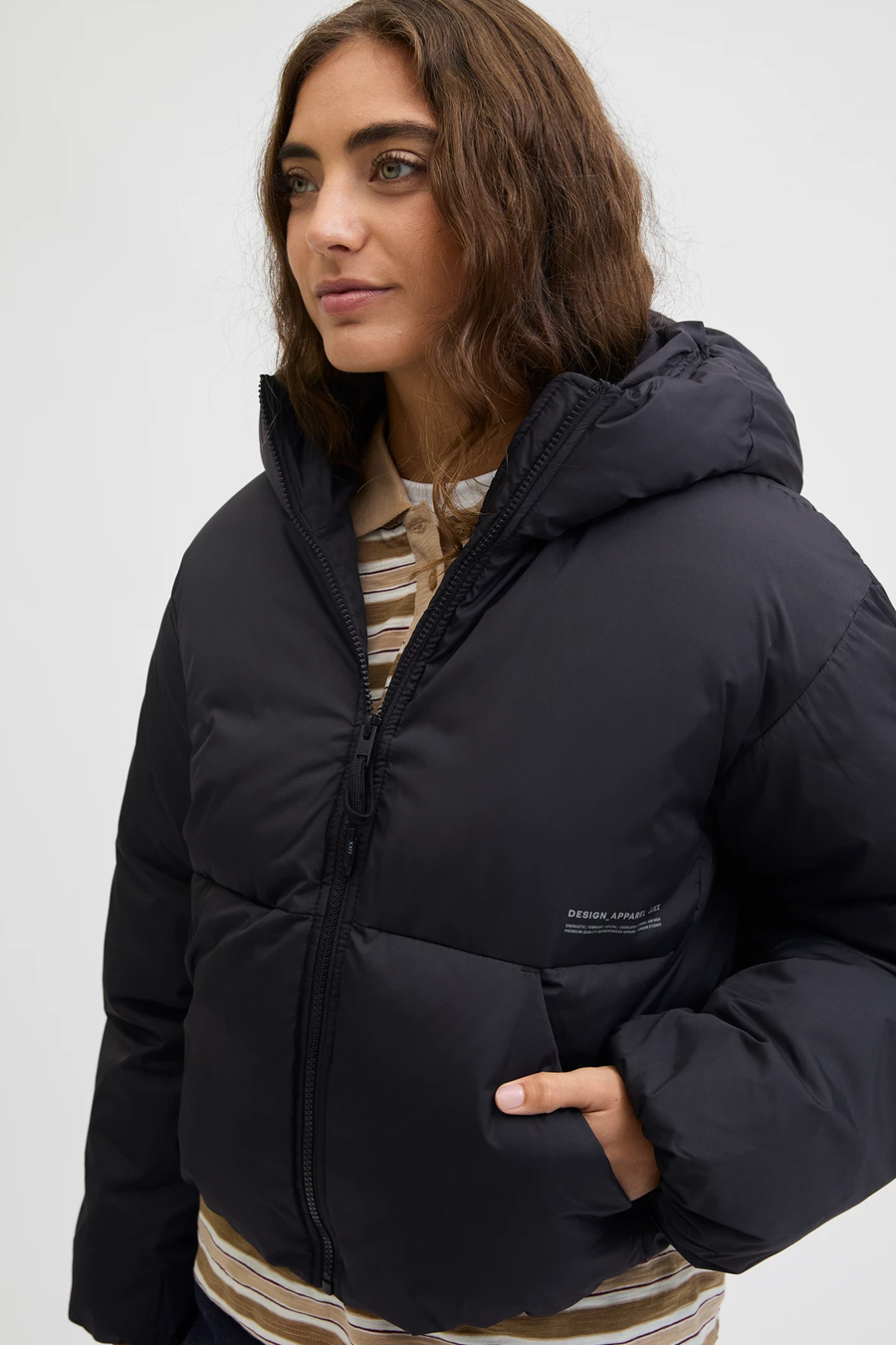 Žieminė striukė JJXX 12258743-Black