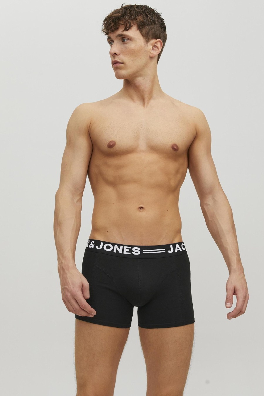 Bokserio šortai JACK & JONES 12081832-Black-Black-W