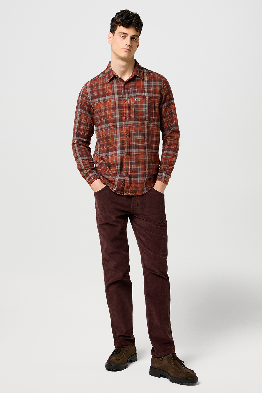 Velvetinės kelnės WRANGLER 112370724