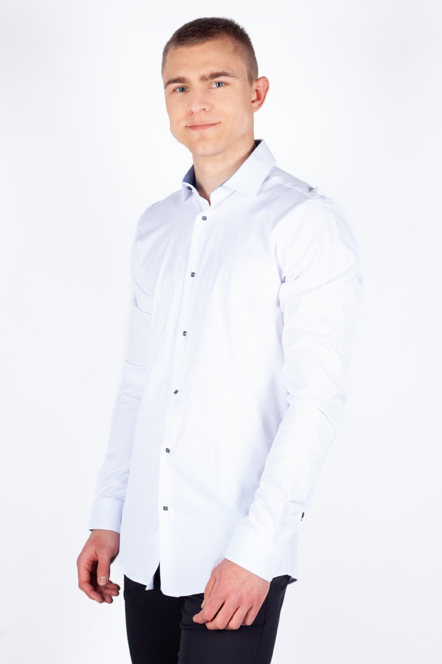 Marškiniai GIOVANNI FRATELLI 3034-CR-8-DROP-SATIN-001