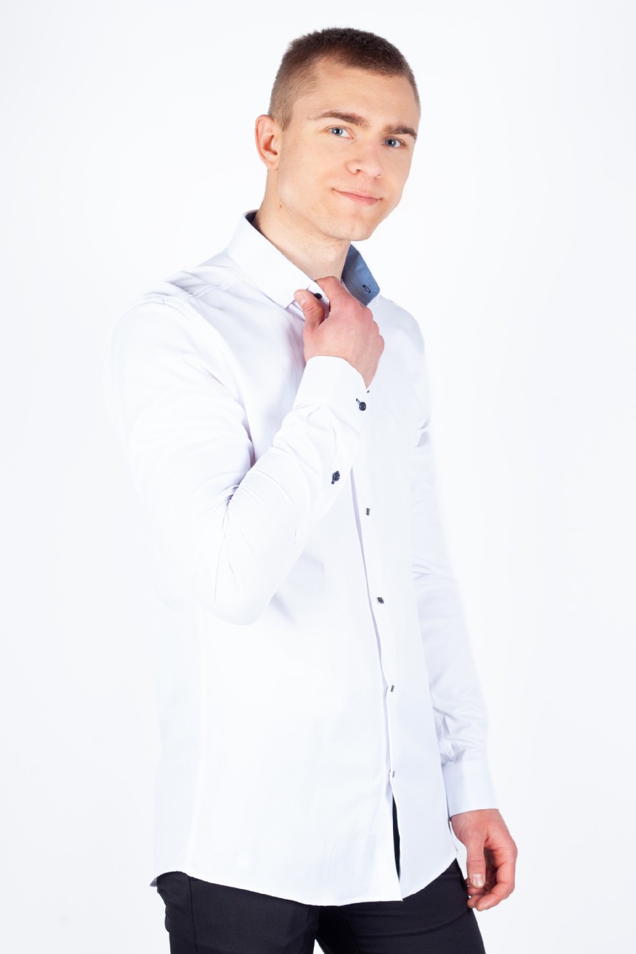 Marškiniai GIOVANNI FRATELLI 3034-CR-8-DROP-SATIN-001