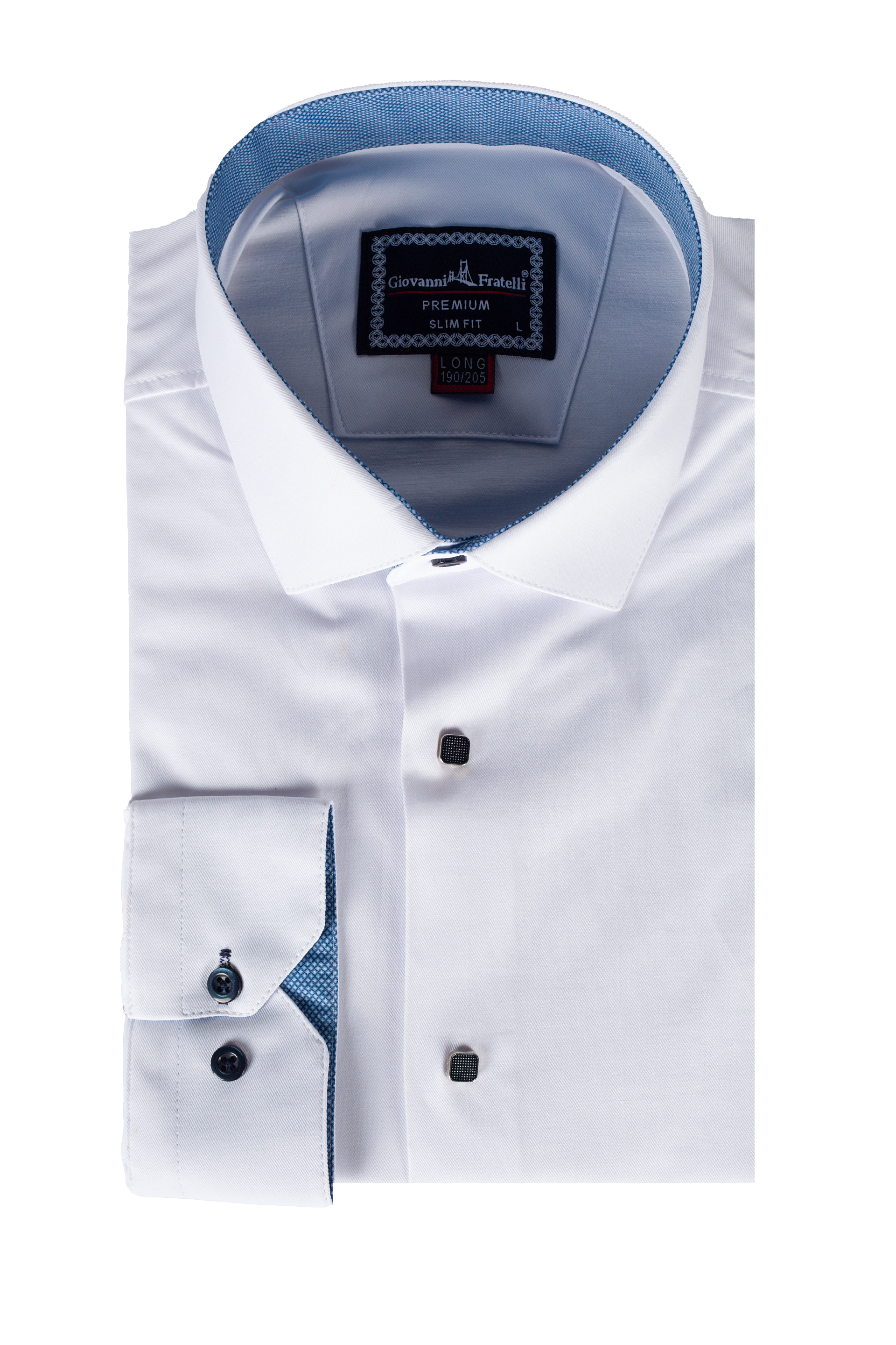 Marškiniai GIOVANNI FRATELLI 3034-CR-8-DROP-SATIN-001