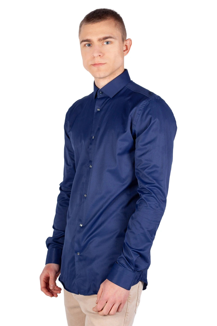 Marškiniai GIOVANNI FRATELLI 3034-CR-8-DROP-SATIN-025