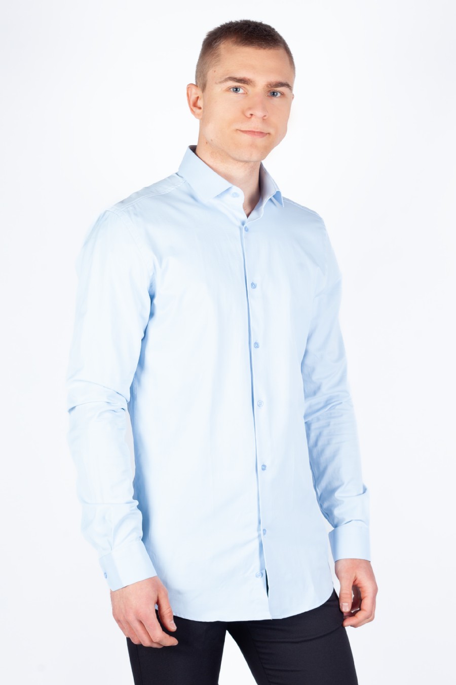 Marškiniai GIOVANNI FRATELLI 3035-CR-8-DROP-SATIN-009