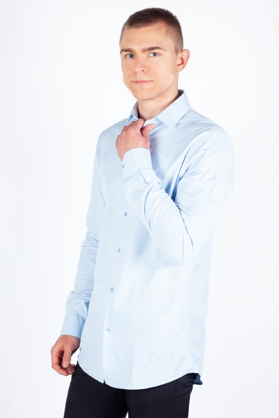 Marškiniai GIOVANNI FRATELLI 3035-CR-8-DROP-SATIN-009
