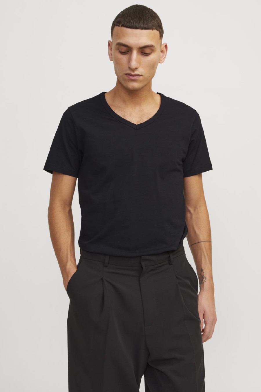 Marškinėliai JACK & JONES 12059219-BLACK