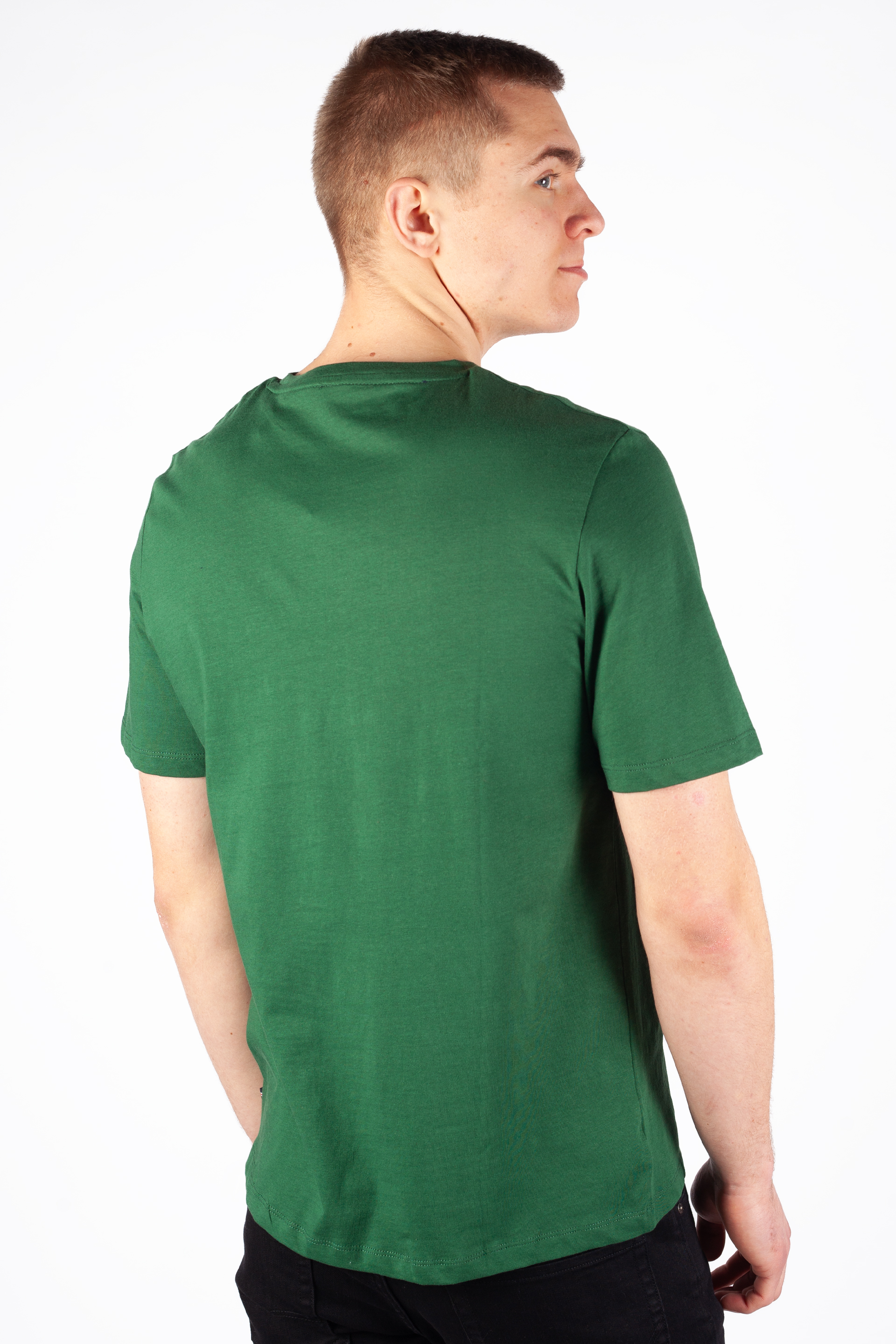 Marškinėliai JACK & JONES 12247810-Dark-Green