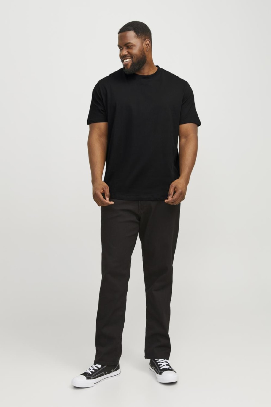 Marškinėliai JACK & JONES 12250623-Black