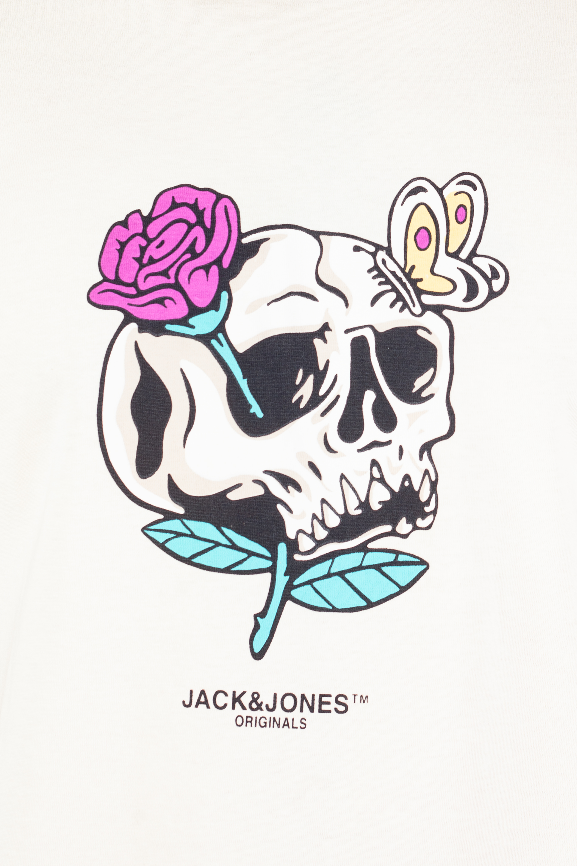 Marškinėliai JACK & JONES 12255651-Buttercream