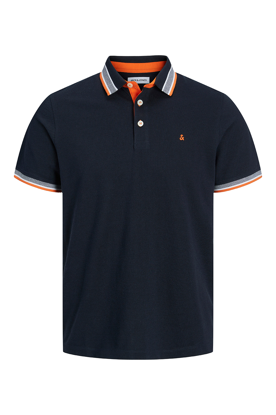 Polo marškinėliai JACK & JONES 12143859-Black-Navy-NEO