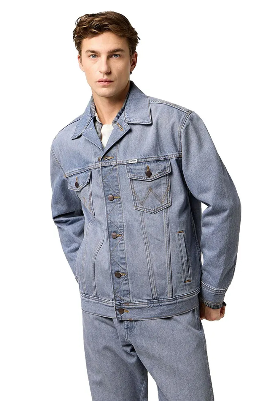 Džinsinė striukė WRANGLER 112371446