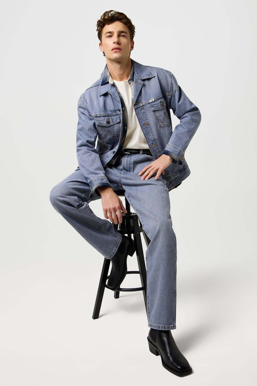 Džinsinė striukė WRANGLER 112371446