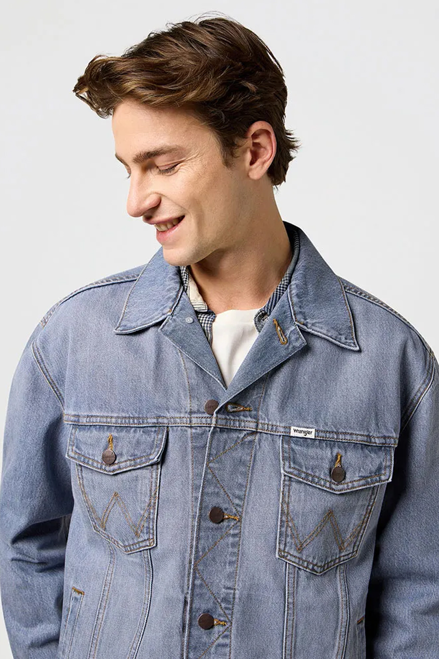 Džinsinė striukė WRANGLER 112371446