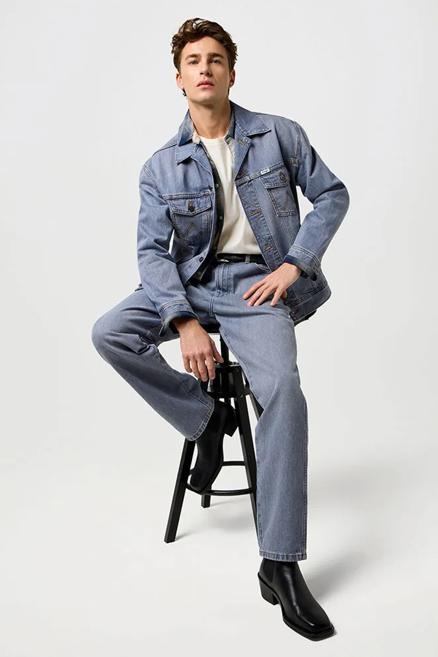 Džinsinė striukė WRANGLER 112371446