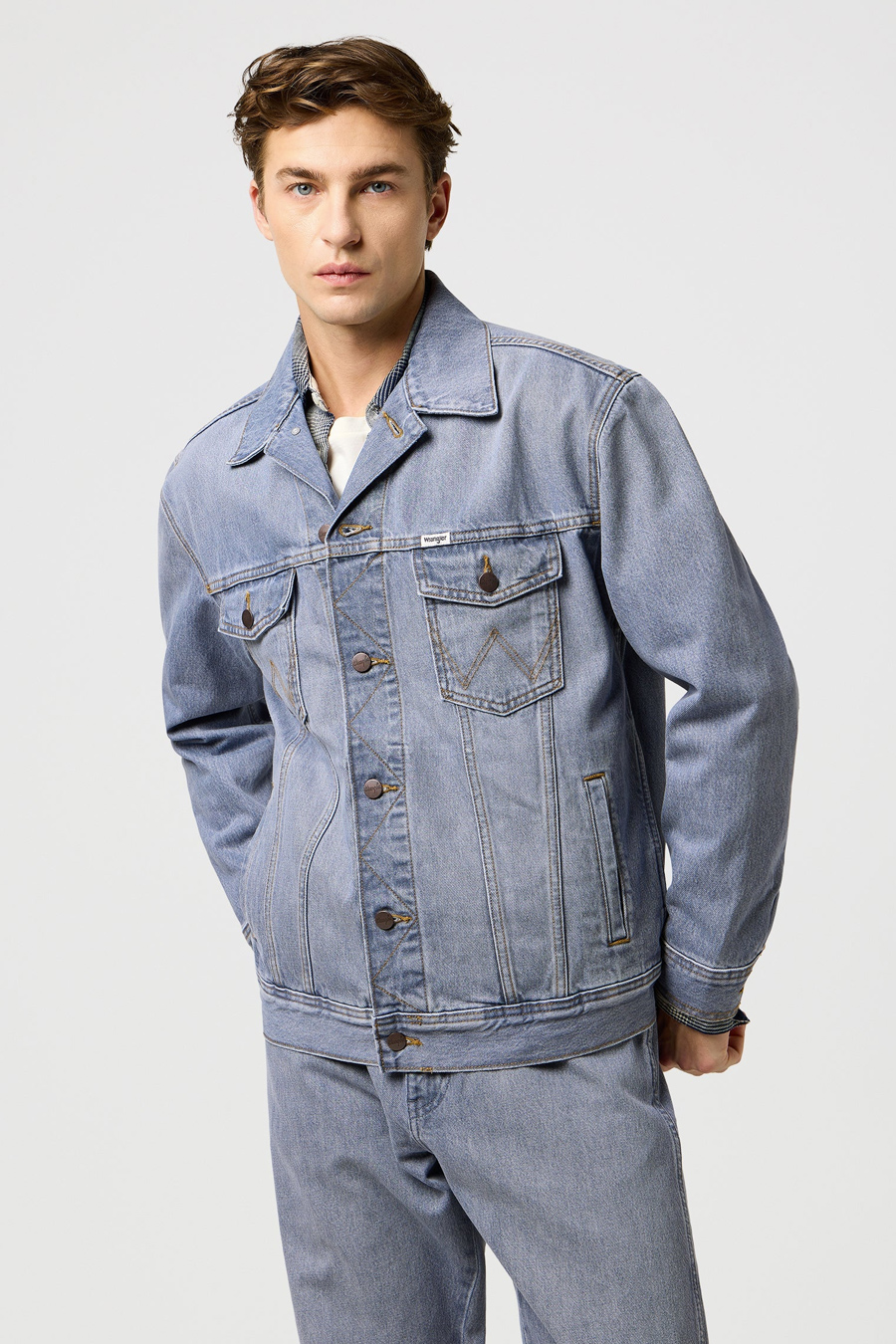 Džinsinė striukė WRANGLER 112371446