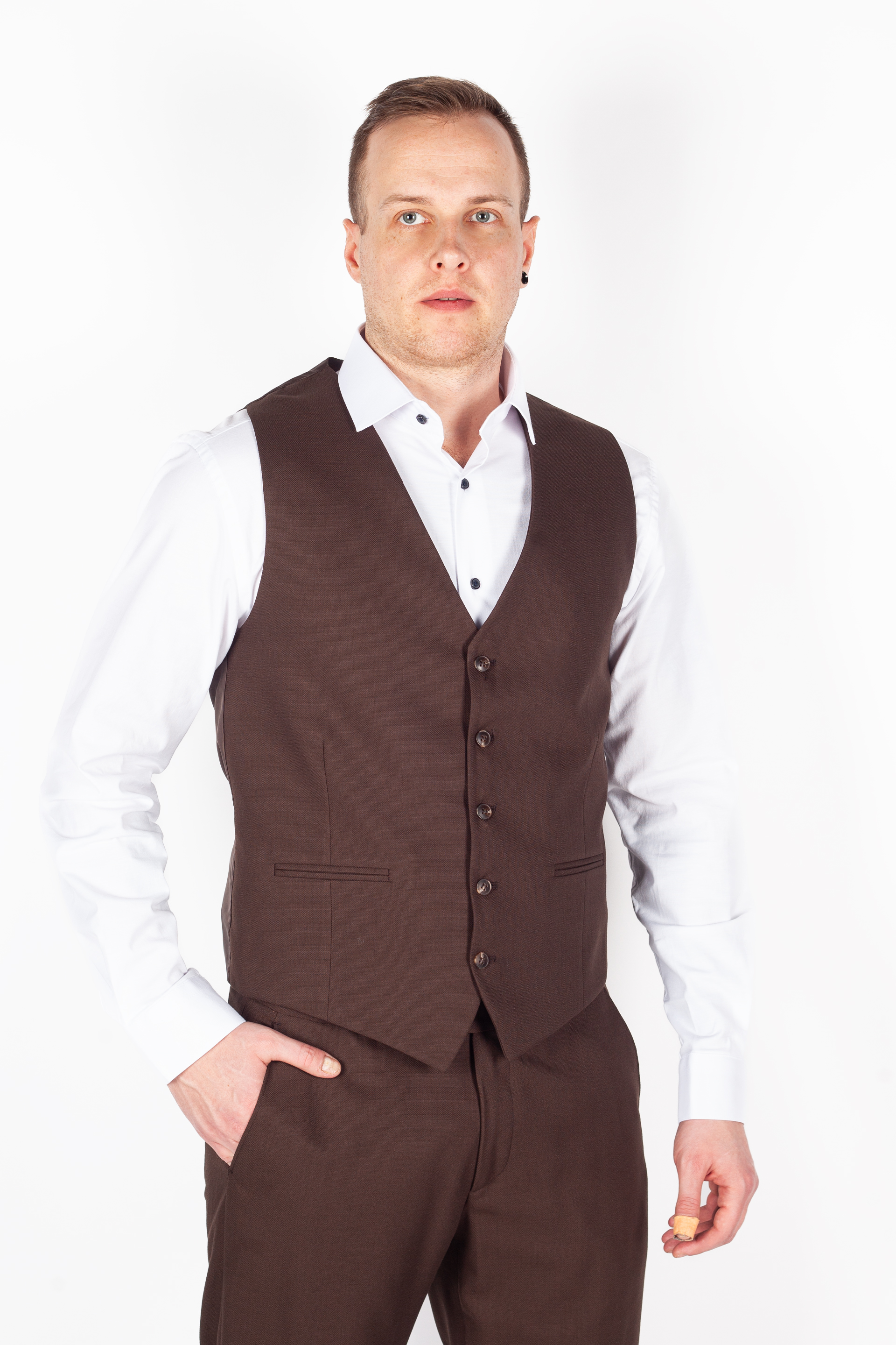 Liemenė FRAPPOLI 6211-VENUS-KAHVE-VEST