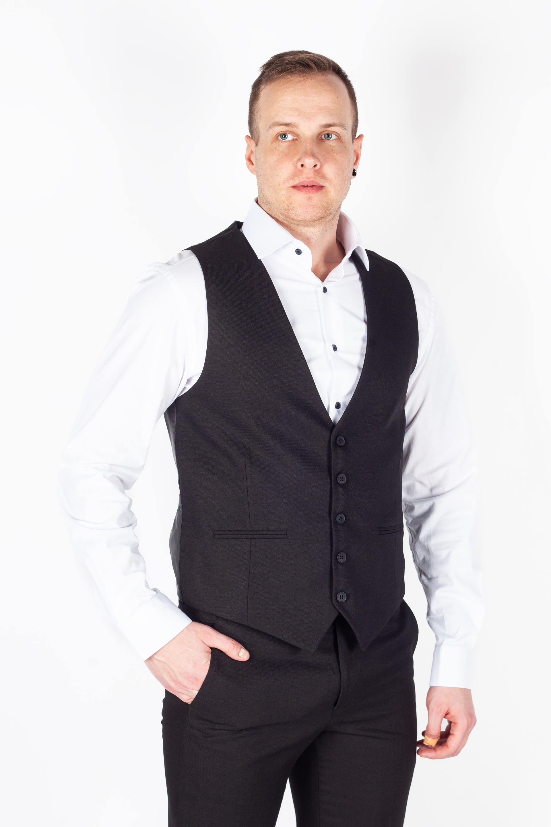 Liemenė FRAPPOLI 6211-VENUS-SIYAH-VEST