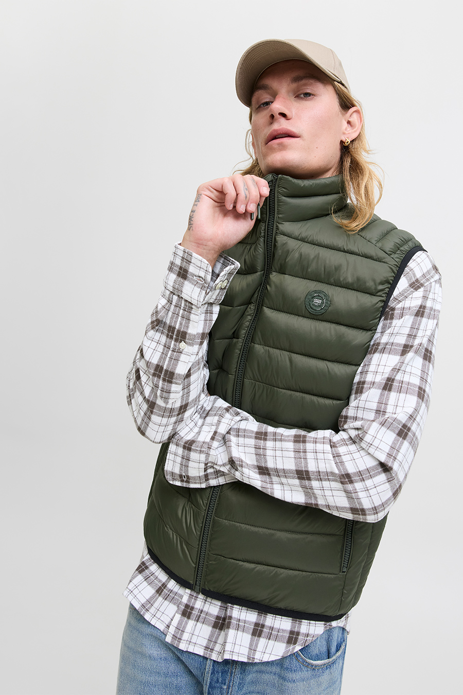 Liemenė JACK & JONES 12280973-Rosin