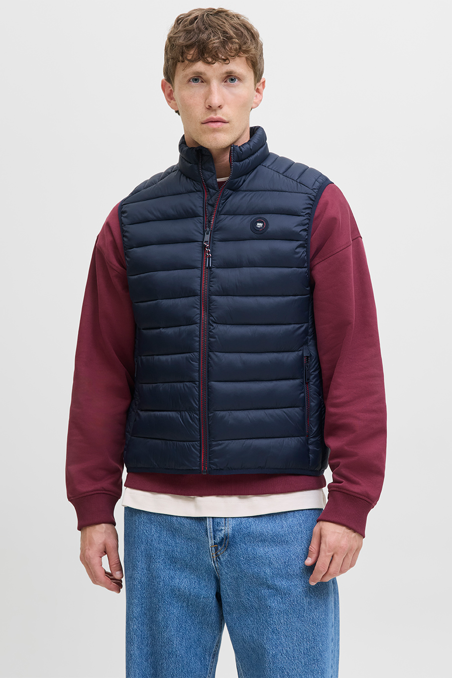 Liemenė JACK & JONES 12280973-Sky-Captain