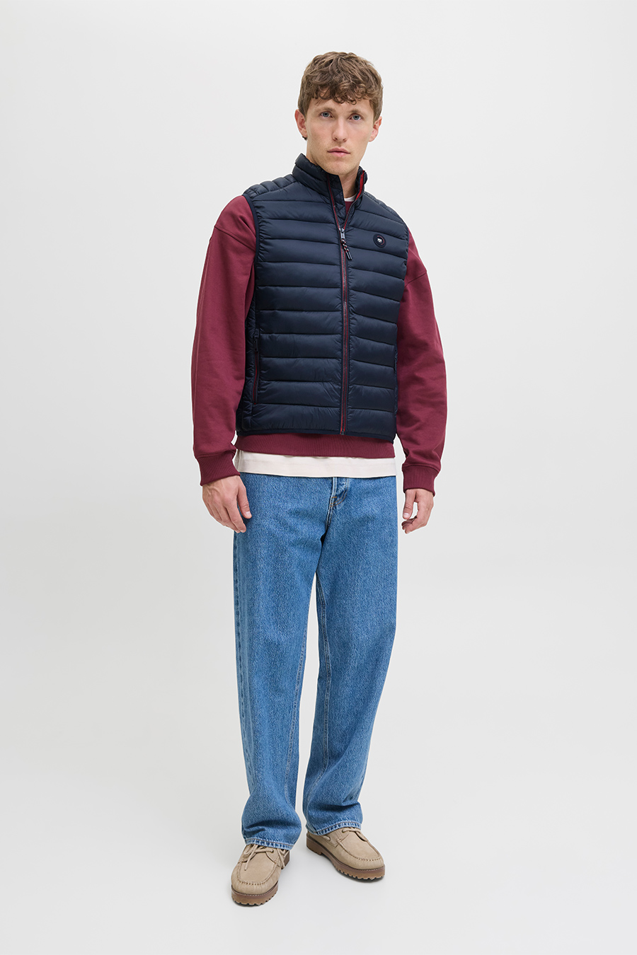 Liemenė JACK & JONES 12280973-Sky-Captain