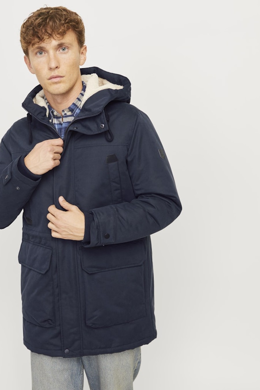 Žieminė striukė JACK & JONES 12256995-Dark-Navy