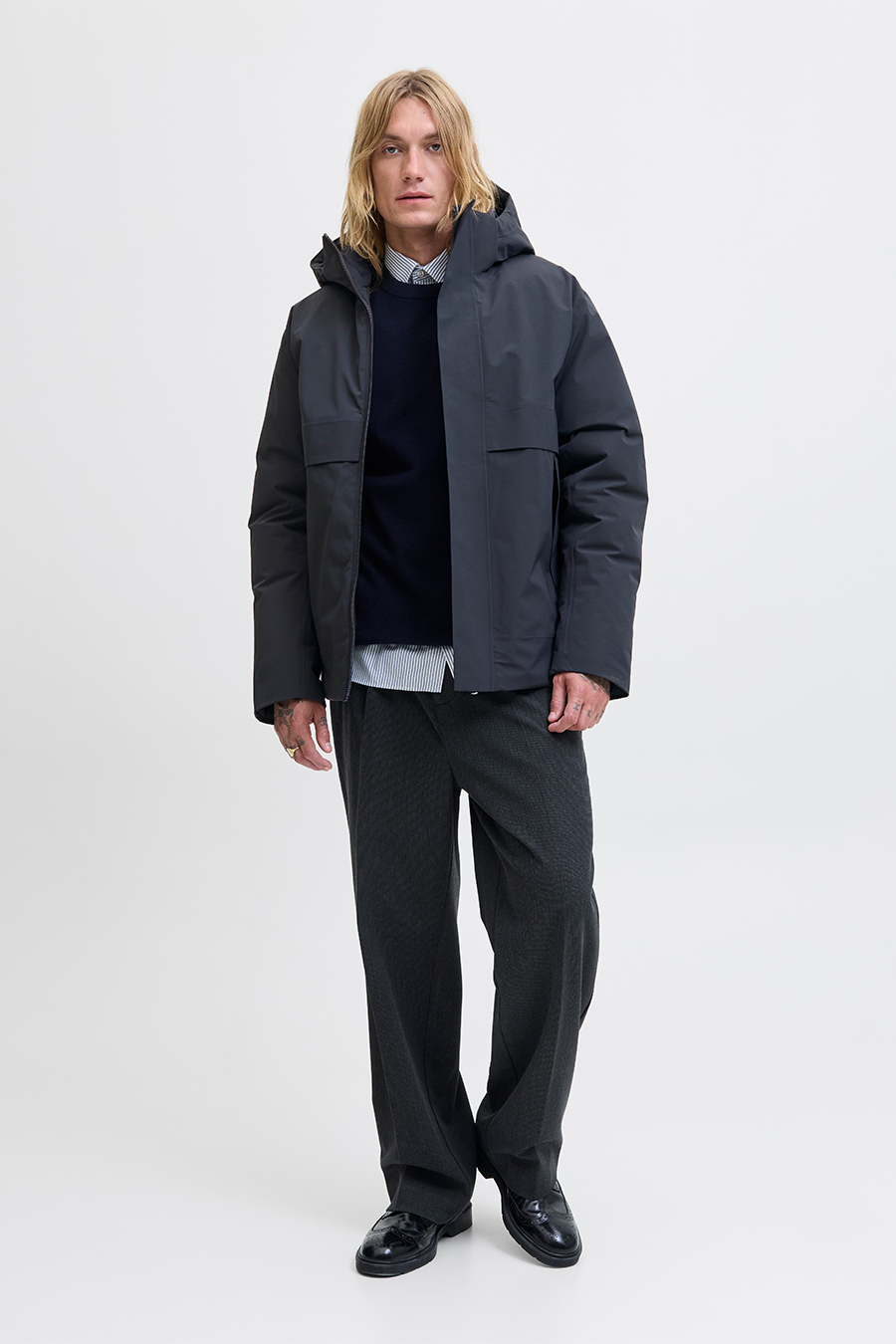 Žieminė striukė JACK & JONES 12280905-Dark-Navy