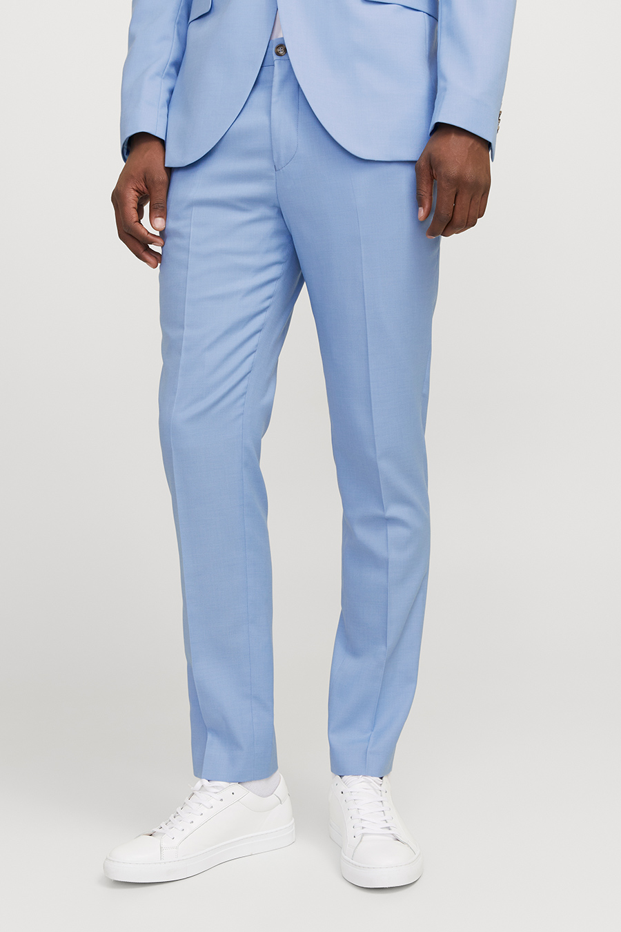 Kostiumo kelnės JACK & JONES 12141112-Chambray-Blue