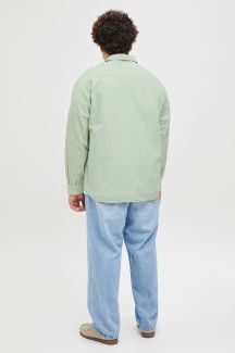 Lininiai marškiniai JACK & JONES 12269089-Iceberg-Green