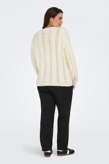 Megztinis ONLY CARMAKOMA 15358155-Whitecap-Gray