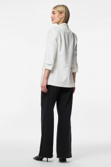 Švarkas PIECES 17090996-Cloud-Dancer