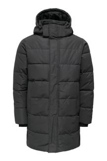 Žieminė striukė ONLY & SONS 22020156-Grey-Pinstrip