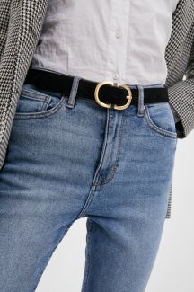 Diržas PIECES 17102275-Black-GOLD