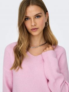 Megztinis ONLY 15204588-Pink-Lady
