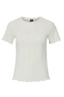 Marškinėliai PIECES 17152053-Cloud-Dancer